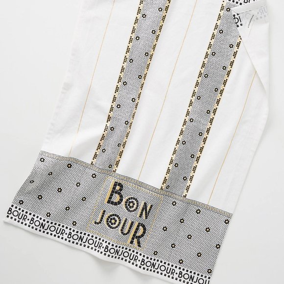 Anthropologie Other - New! Anthropologie Bistro Tile Bonjour Dish Towel